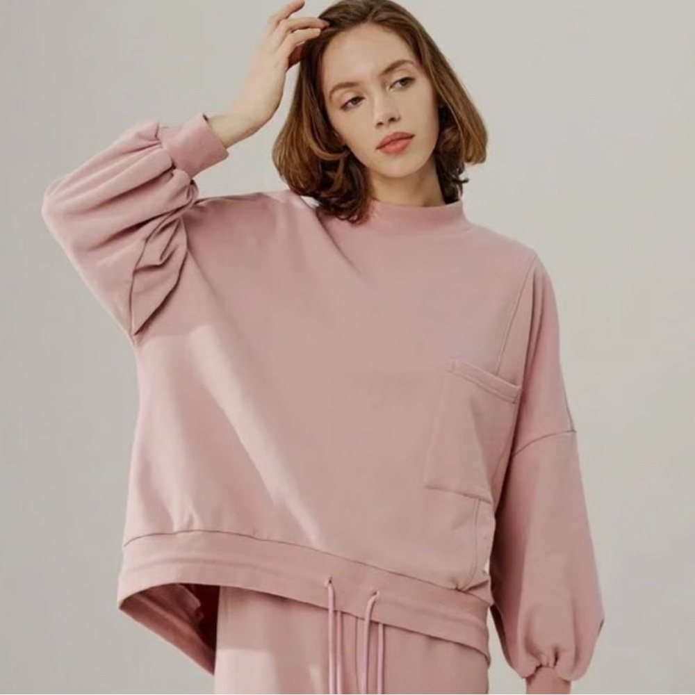 Nap Light Pink Oversized Sweatshirt